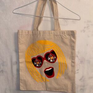 Taylor Swift Travis Kelce Tote Bag Kansas City Chiefs #13 #87 TTPD